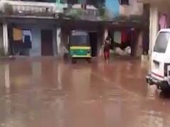 સુરતના પલસાણામાં ધોધમાર વરસાદથી કેટલાક વિસ્તારોમાં ભરાયા પાણી, જુઓ વીડિયો 