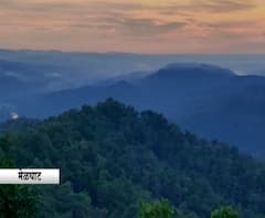 Melghat | मन मोहून टाकणारं मेळघाटचं सौंदर्य! नजर जाईल तिथं हिरवाईचा शालू, आभाळात विविध रंगांच्या छटा...