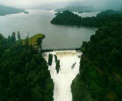 Monsoon Update | मुसळधार पावसामुळे राधानगरी धरणाचे चार स्वयंचलित दरवाजे उघडले | पावसाचं धुमशान!