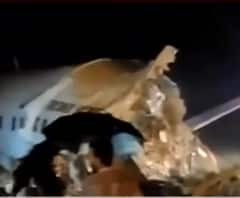 দুবাই থেকে কোঝিকোড়ে অবতরণের সময় রানওয়েতে পিছলে গিয়ে ২ টুকরো বিমান! পাইলট ও সহ পাইলটের মৃত্যু