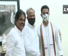 সংঘাতে ইতি, ফের একসঙ্গে বৈঠকে সচিন পাইলট-অশোক গহলৌত