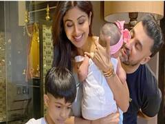 Shilpa Shetty shares a cute video of her daughter