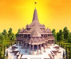 রামমন্দিরের ভূমিপুজোর আগে পীতাম্বরী সাজে অযোধ্যা, সন্ধেয় অকাল দীপাবলি