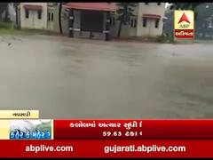 નવસારી: ભારે વરસાદથી જલાલપોરના મરોલી-ઉભરાટ રોડ પર કોળી સમાજ પટેલની વાડી પાસે પાણી ભરાયા, જુઓ વીડિયો 