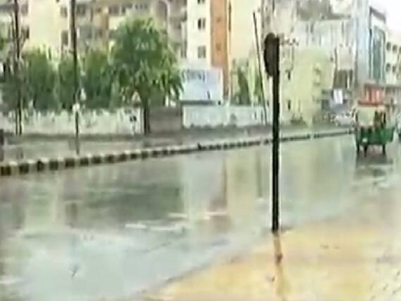 રાજકોટના લોધીકા, સરધાર સહિતના વિસ્તારોમાં વરસાદ વરસ્યો, જુઓ વીડિયો 