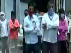 રાજકોટઃ સાતળા ગામના ખેડૂતોનો વિરોધ, પોલીસે 40 હજારની માંગણી કરી હોવાનો આરોપ