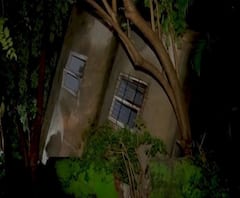 मुंबईत काल रात्री रिकामी इमारत निवासी इमारतीवर कोसळली; वांद्रेतील घटना, दोन किरकोळ जखमी