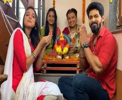 Bappa Majha 2020 | 'जीव झाला येडा पिसा'च्या टीमने पेपर कप्स-कार्ड पेपरपासून बाप्पा साकारला