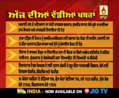 Headlines On ABP Sanjha (13-08-2020)