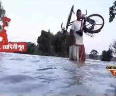 সুবর্ণরেখায় প্লাবন, ভাসল দাঁতনের ক্ষেতের পর ক্ষেত 