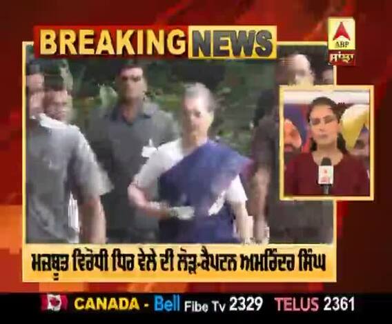 Breaking- ਕੈਪਟਨ ਅਮਰਿੰਦਰ ਸਿੰਘ ਨੇ ਪੂਰਿਆ ਗਾਂਧੀ ਪਰਿਵਾਰ ਦਾ ਪੱਖ 