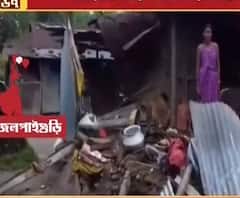 জলপাইগুড়ির নাগরাকাটায় হাতির তাণ্ডব