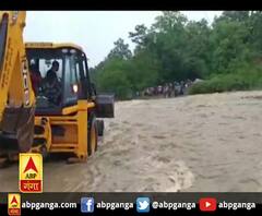 रामनगर: नेशनल हाइवे पर बरसाती नाले में उफान, रामनगर-रानीखेत NH पर फंसे लोग