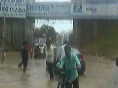 વરસાદના કારણે અમદાવાદના ચાંદલોડિયા ગરનાળામાં ભરાયા પાણી, જુઓ વીડિયો