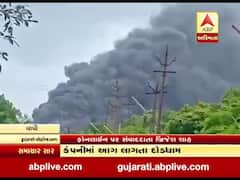 વાપી GIDCમાં કંપનીમાં આગ લાગતા દોડધામ, છ ફાયર બ્રિગેડની ટીમ ઘટનાસ્થળે
