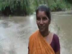 નવસારીઃ ધોધમાર વરસાદથી કાલીયાવાળીમાં રાજીવનગર વિસ્તારમાં ઘૂંટણસમા પાણી ભરાયા