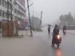 સુરતના ગ્રામ્ય વિસ્તારોમાં ધોધમાર વરસાદ, જુઓ વીડિયો 
