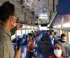 Osmanabad ST | सहा महिन्यांच्या प्रतीक्षेनंतर उस्मानाबादमध्ये एसटी धावली! प्रवाशांकडून नियमांचं पालन