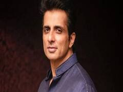 Actor Sonu Sood visits salon to get a new look 