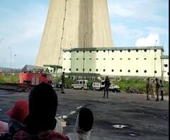 चंद्रपुरात चिमणीवर आंदोलनाचा पाचवा दिवस, प्रशासन अन्न-पाणी रोखून कोंडी करतंय, प्रकल्पग्रस्तांचा आरोप