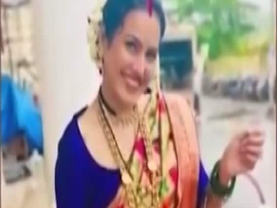 Kamya Punjabi dresses as 'Marathi Mulgi' for special episode 