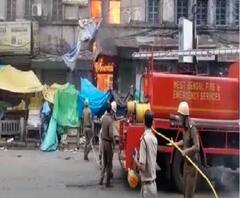 বেন্টিঙ্ক স্ট্রিটের বহুতলে অগ্নিকাণ্ড, রাতে দমকলের ৮টি ইঞ্জিনের চেষ্টায় আগুন নিয়ন্ত্রণে