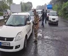 Ganeshotsav 2020 | गणेशोत्सवासाठी कोकणात जाणाऱ्यांची वर्दळ; मुंबई-गोवा महामार्गावर वाहनांची गर्दी