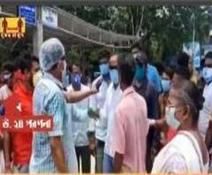 অশোকনগর হাসপাতালে কোভিড চিকিৎসার ব্যবস্থা হবে শুনে প্রতিবাদ স্থানীয়দের