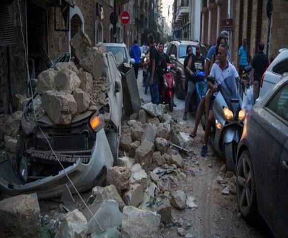Lebanon explosion | लेबनॉनच्या बेरुतमध्ये भीषण स्फोट, क्षणार्धात शहर उध्वस्त, नागरिकांचे अतोनात हाल