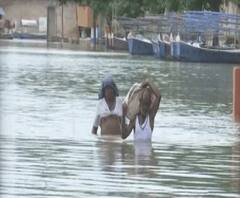 प्रयागराज में गंगा-यमुना का जलस्तर बढ़ा, लोगों में दहशत। UP Flood