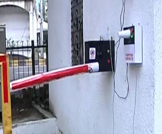 शरीराचं तापमान मोजण्यासाठी सेेंसरचा वापर; नागपूरच्या डीसीपी कार्यालयात प्रयोग