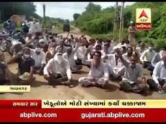 ભાવનગરઃ વીજળી મુદ્દે વિરોધ પ્રદર્શન, ખેડૂતોએ મોટી સંખ્યામાં કર્યો ચક્કાજામ