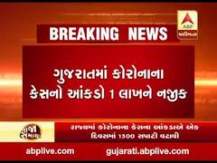 રાજ્યમાં છેલ્લા 24 કલાકમાં કોરોનાના નવા 1310 કેસ નોંધાયા, જુઓ વીડિયો 