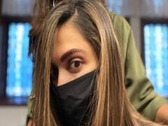 Actress Deepika Padukone spotted at airport