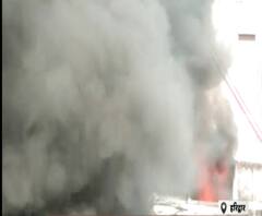 Haridwar में खिलौनों के गोदाम में लगी आग, लाखों का सामान जलकर खाक