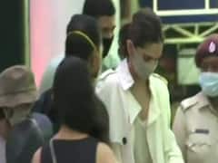 Deepika Padukone's visuals from Goa airport, leaves for Mumbai 