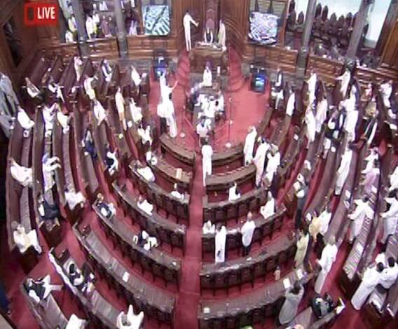 Rajya Sabha Ruckus | राज्यसभेत गोंधळ घालणाऱ्या 'या' आठ खासदारांचं निलंबन