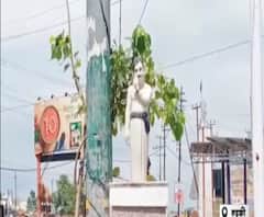 शहीद चंद्रशेखर आजाद की प्रतिमा को लेकर बीजेपी में कलह। Roorki। 