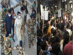 Kangana reaches Mumbai, watch exclusive visuals from airport 