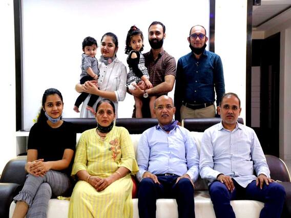 સુરતઃ એક જ પરિવારના 8 લોકોએ આપી કોરોનાને મ્હાત, જુઓ વીડિયો