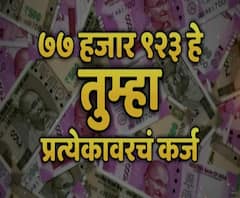 जीडीपी खड्ड्यात, विकासदर झोपला, कर्जाचा हिमालय, कर्ज घेतलं नसतानाही तुमच्यावर 78 लाखांचं कर्ज कसं?