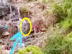 અરવલ્લીના ભિલોડામાં સુનસર ધોધ પર મોજ માણવી યુવકને ભારે પડી