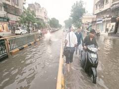 જામનગર શેહરમાં ગઈકાલે વરસેલા ધોધમાર વરસાદથી ભરાયેલા પાણી આજે પણ યથાવત