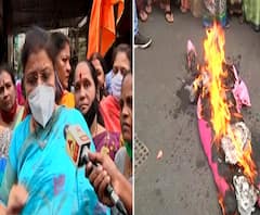 Shivsena on #KanganaRanaut कंगनाविरोधात राज्यभरात संतापाची लाट, शिवसैनिकांचं 'जोडे मारो' आंदोलन