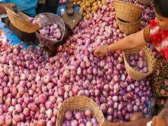 प्याज की निर्यात पर पाबंदी से किसानों में नाराजगी