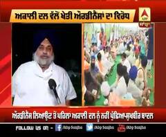 ਆਰਡੀਨੈਂਸ 'ਤੇ ਅਕਾਲੀ ਦਲ ਨੇ ਬੀਜੇਪੀ ਤੋਂ ਕੀਤਾ ਕਿਨਾਰਾ