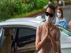 Kangana Ranaut meets Governor Koshiyari over BMC action