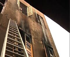 শোভাবাজারে পাঁচতলা বাড়ির দোতলায় আগুন, ঘটনাস্থলে দমকলের ৪টি ইঞ্জিন