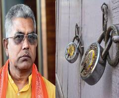 অনুব্রতর গড়ে চা চক্রে গিয়ে দোকান খোলা পেলেন না দিলীপ! শুরু রাজনৈতিক তরজা