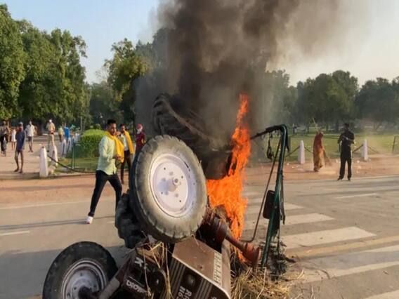 Protest Against Agrarian Laws: Irate Farmers Resort To Arson In Delhi | Namaste Bharat (28.09.2020)